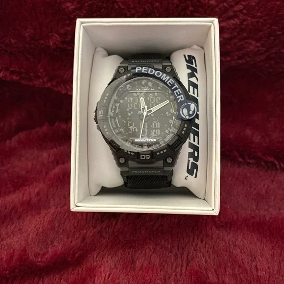 Skechers Black Sports Watch - Picture 2 of 4